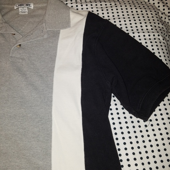 Color block polo - Picture 2 of 3